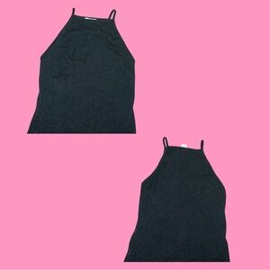 Black Sleeveless Women's Top